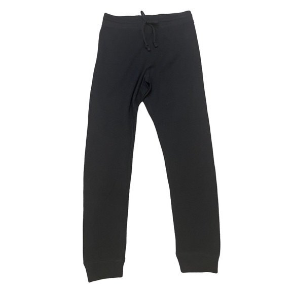 Old Navy Black Thermal Jogger Drawstring Pants Small - Picture 2 of 5